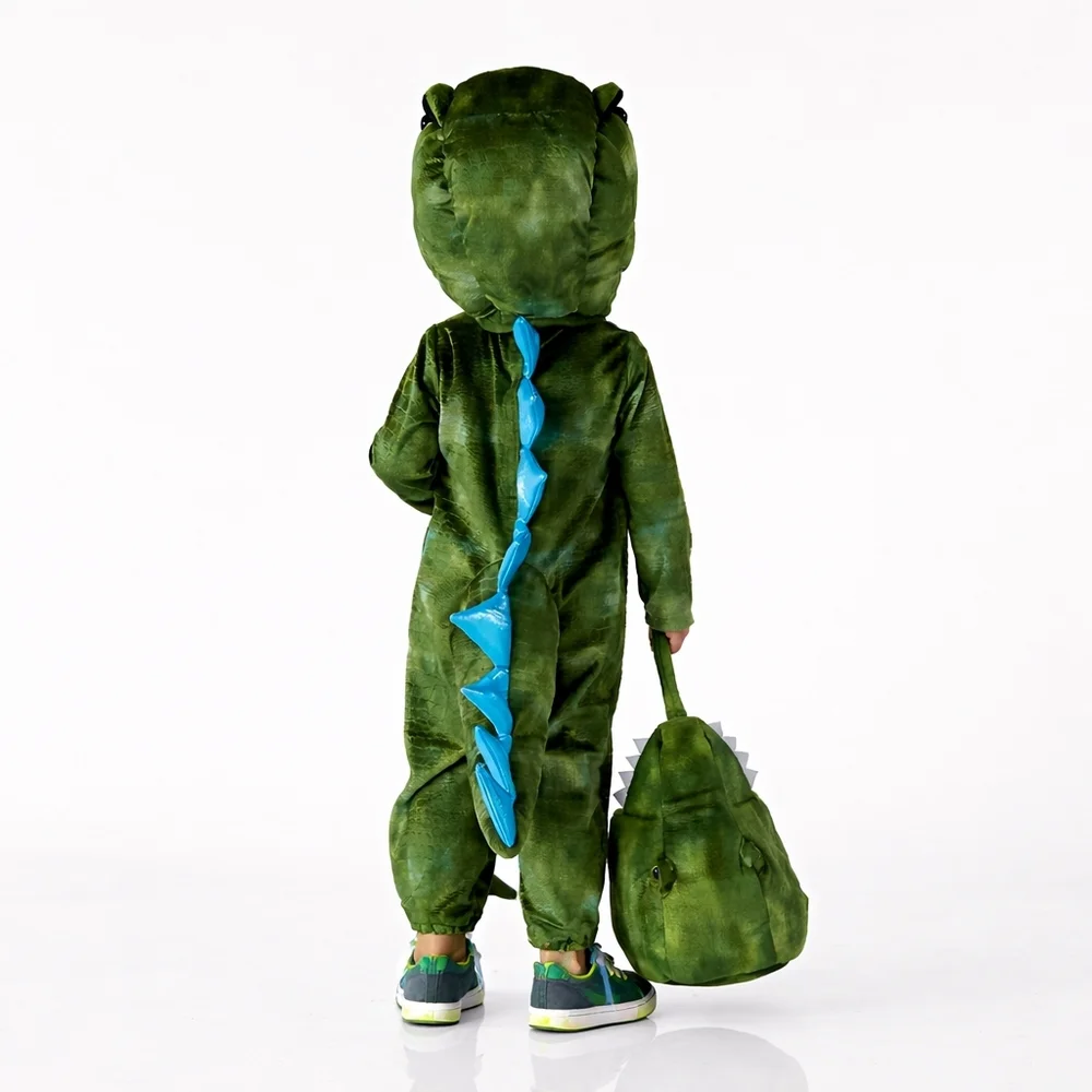 Pottery Barn Kids T-Rex Dinosaur Halloween Costume Size 3T NWT Lights Don't Work